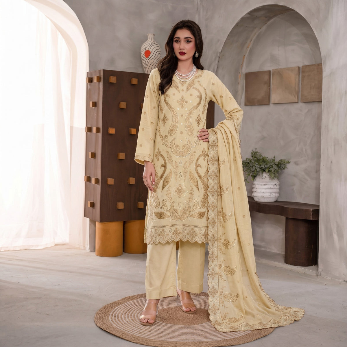 MERAKI FASHION VOL 539 HEAVY EMBROIDERED C06