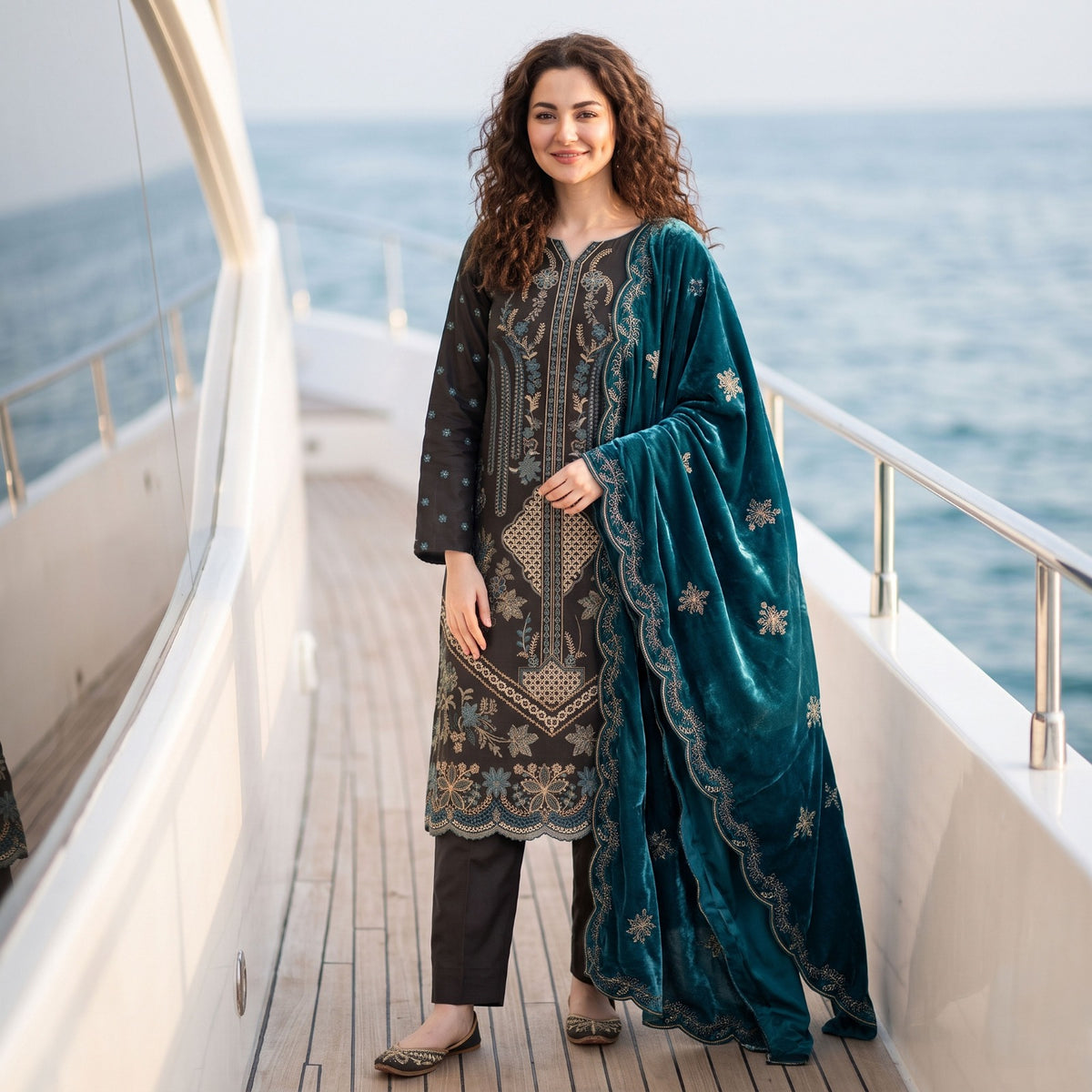 MERAKI FASHION VOL 540 HEAVY EMBROIDERED SUIT 02