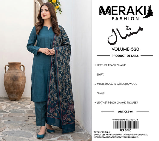 Meraki Fashion Vol 520 Mashal (D04)