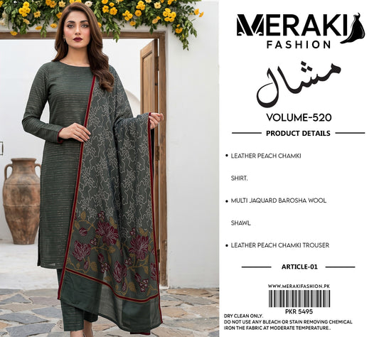 Meraki Fashion Vol 520 Mashal (D01)