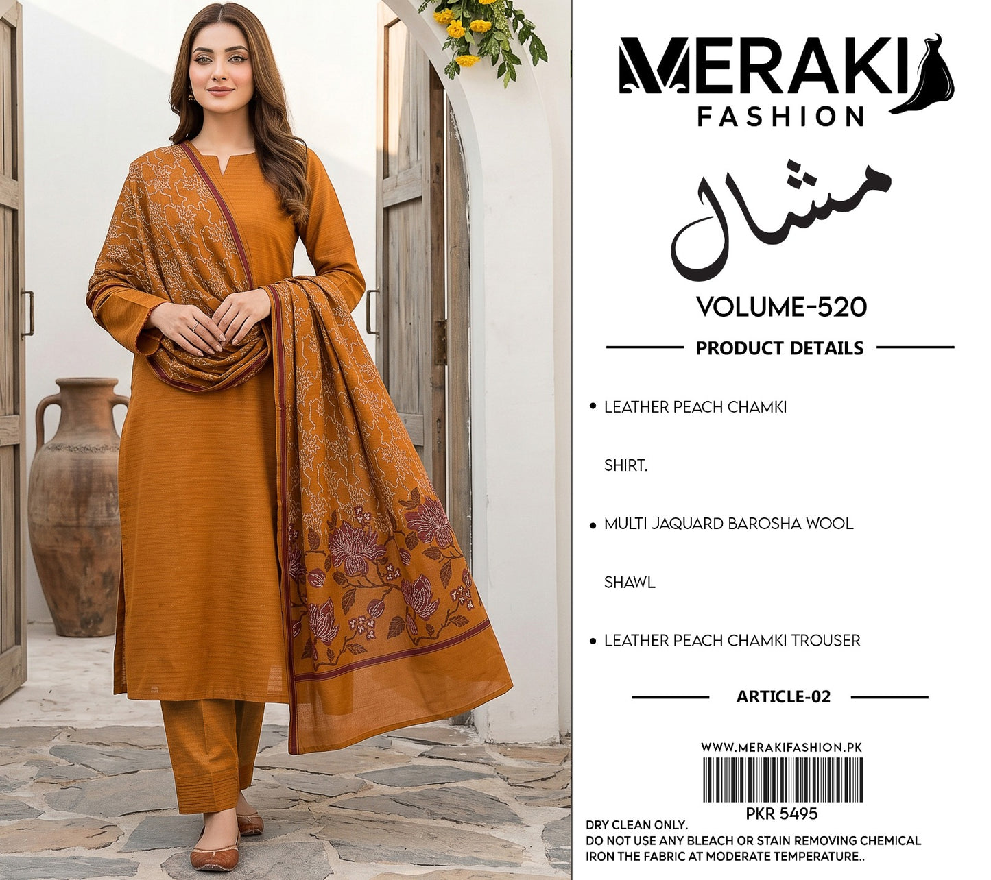 Meraki Fashion Vol 520 Mashal (D02)