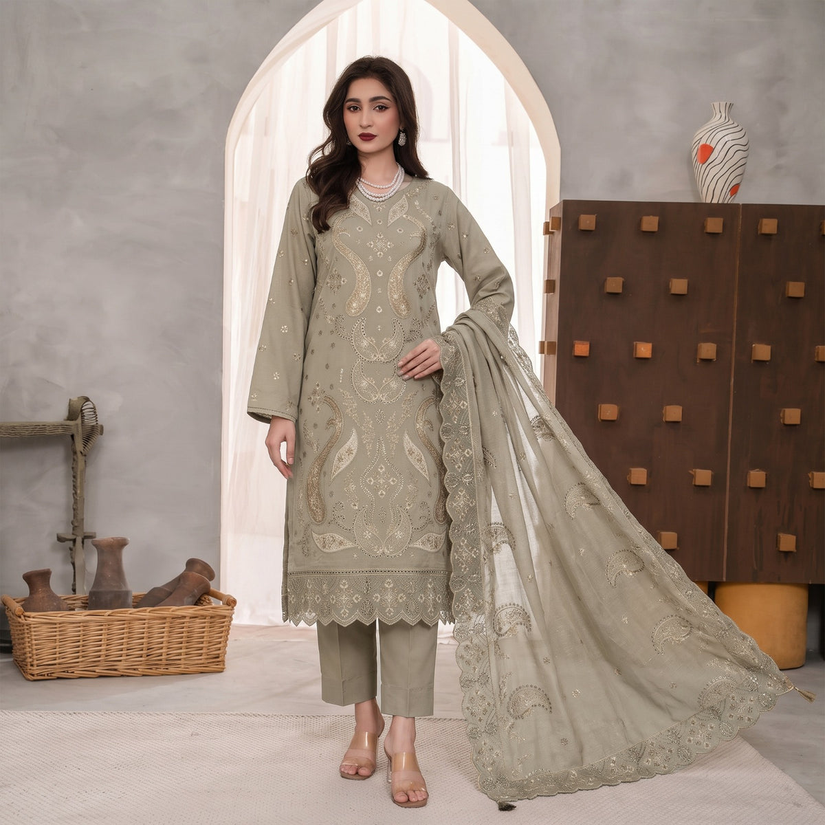 MERAKI FASHION VOL 539 HEAVY EMBROIDERED C03
