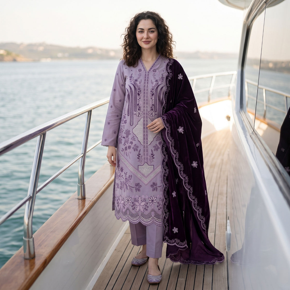 MERAKI FASHION VOL 540  HEAVY EMBROIDERED SUIT 03