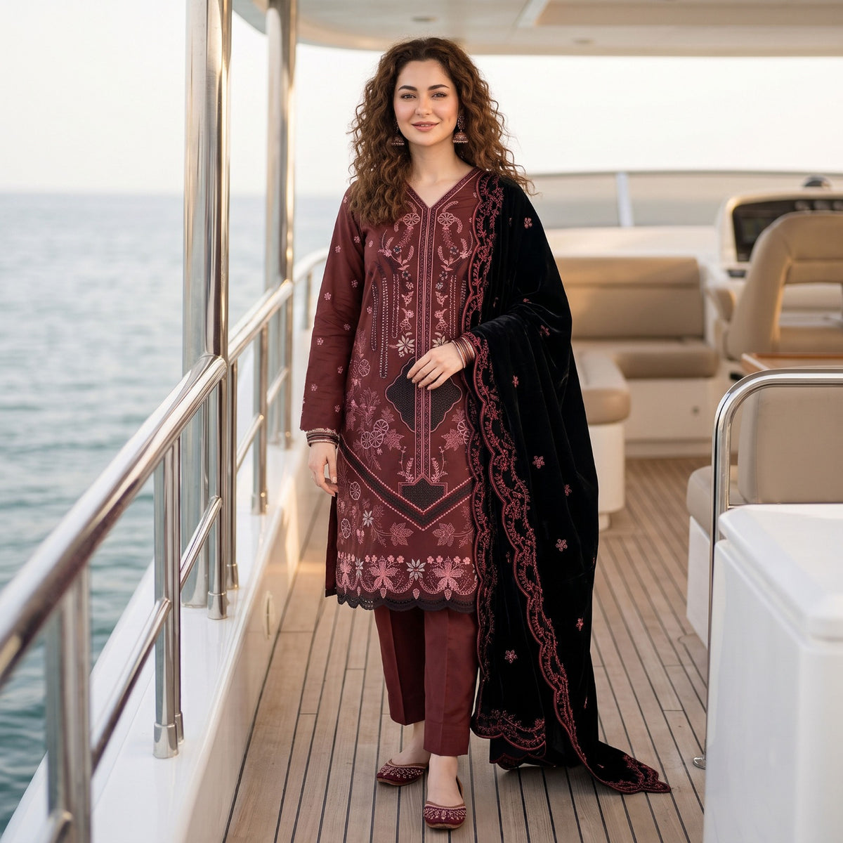 MERAKI FASHION VOL 540  HEAVY EMBROIDERED SUIT 04