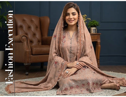 MERAKI FASHION VOL 514  LUXURY 3PC  KARANDI
