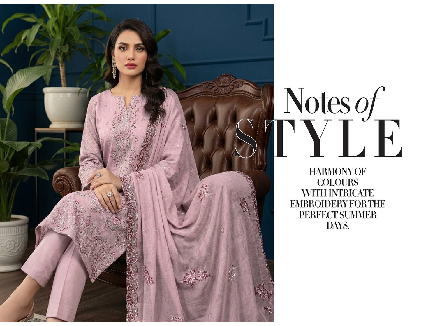MERAKI FASHION VOL 514  LUXURY 3PC  KARANDI