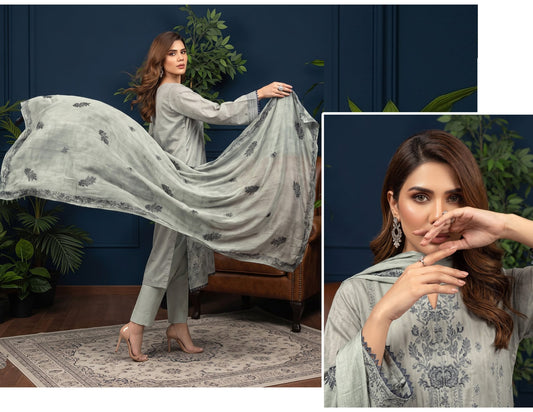 MERAKI FASHION VOL 514  LUXURY 3PC  KARANDI (A02)