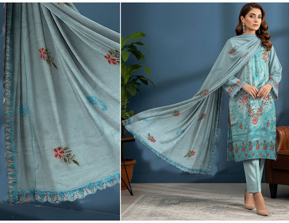 MERAKI FASHION VOL 514  LUXURY 3PC  KARANDI