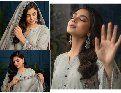 MERAKI FASHION VOL 514  LUXURY 3PC  KARANDI