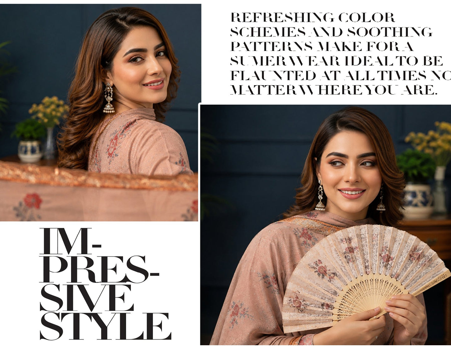 MERAKI FASHION VOL 514  LUXURY 3PC  KARANDI