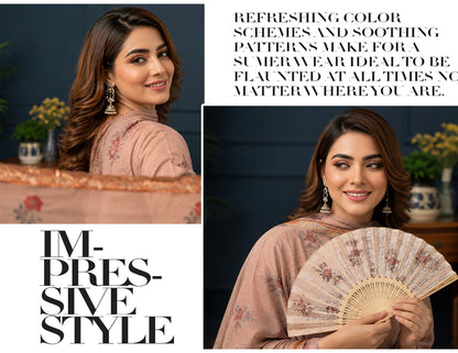 MERAKI FASHION VOL 514  LUXURY 3PC  KARANDI